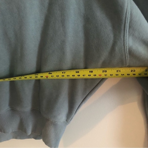 Dynamite Sage Green Cropped Sweatshirt size XS - Picture 6 of 10